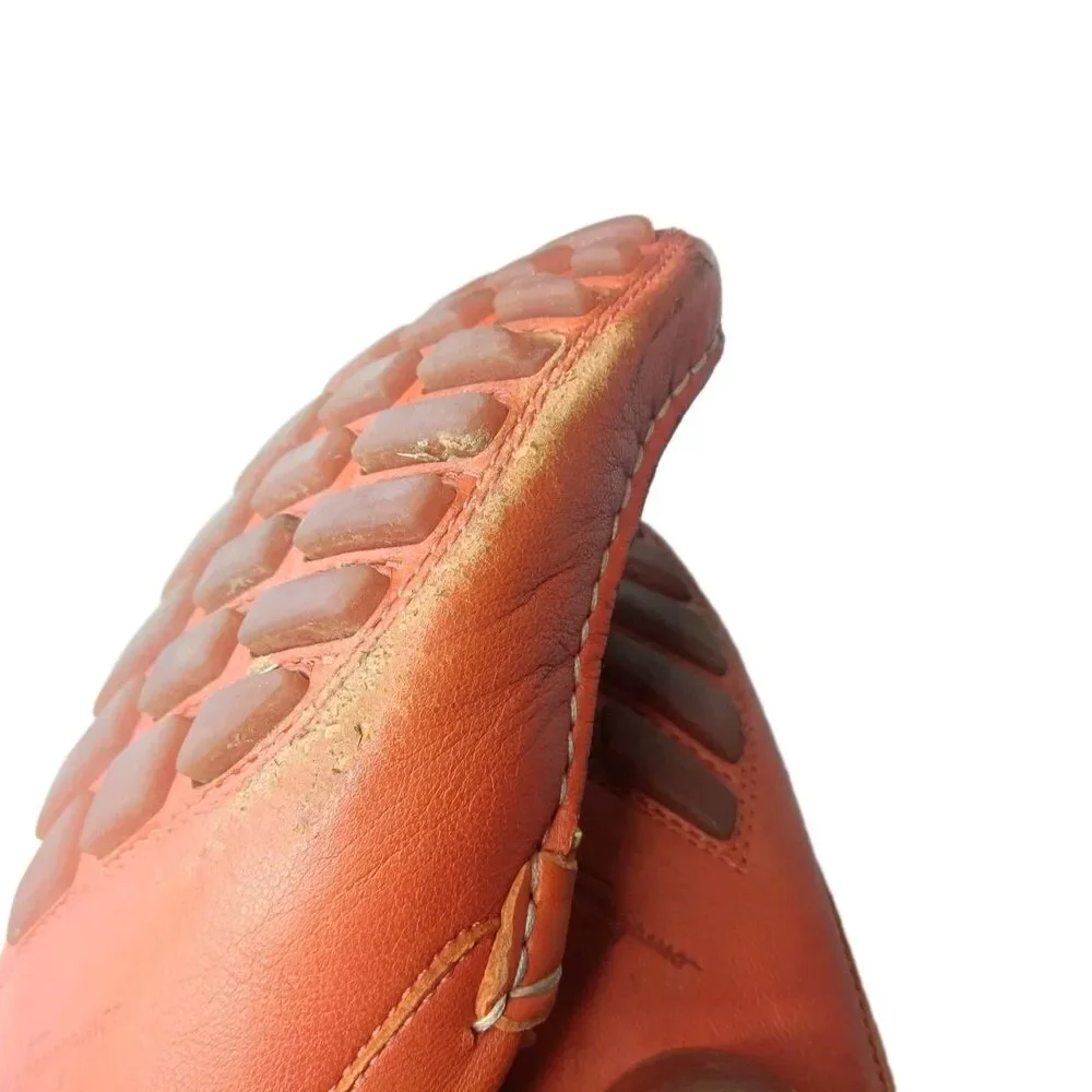 Salvatore Ferragamo Gancini Mule Women's Shoes Size 5 B Burnt Orange